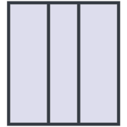 ENERGY-SAVING REHAU SYNEGO MD 1800x1980 mm ANTHRACITE_GREY_STRUKTURAL two-sided ENERGY-SAVING REHAU SYNEGO MD 1800x1980 mm ANTHRACITE_GREY_STRUKTURAL two-sided