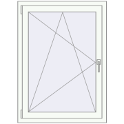 BASE REHAU EURO 60 800x1200 mm ANTHRACITE_GREY_GLATT external