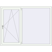 BASE REHAU EURO 60 1700x1300 mm RAL 9016 Traffic white two-sided BASE REHAU EURO 60 1700x1300 mm RAL 9016 Traffic white two-sided