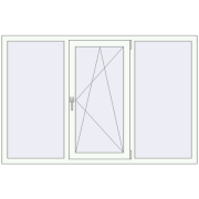 ALU LIGHT A 1750x1150 mm RAL 9016 Traffic white two-sided
