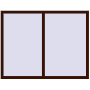 OPTIMUM REHAU EURO 70 1550x1200 mm BLACK_CHERRY two-sided OPTIMUM REHAU EURO 70 1550x1200 mm BLACK_CHERRY two-sided