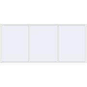 OPTIMUM REHAU EURO 70 4000x1800 mm RAL 9016 Traffic white two-sided