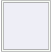 BASE REHAU EURO 60 1300x1300 mm RAL 9016 Traffic white two-sided BASE REHAU EURO 60 1300x1300 mm RAL 9016 Traffic white two-sided