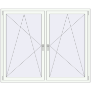 BASE REHAU EURO 60 1700x1400 mm RAL 9016 Traffic white two-sided BASE REHAU EURO 60 1700x1400 mm RAL 9016 Traffic white two-sided