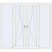 ALU STANDARD 72 2000x1800 mm RAL 9016 Traffic white two-sided ALU STANDARD 72 2000x1800 mm RAL 9016 Traffic white two-sided