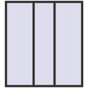 ENERGY-SAVING REHAU SYNEGO MD 1800x1980 mm ANTHRACITE_GREY_GLATT two-sided ENERGY-SAVING REHAU SYNEGO MD 1800x1980 mm ANTHRACITE_GREY_GLATT two-sided