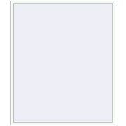 BASE REHAU EURO 60 1900x2290 mm RAL 9016 Traffic white two-sided