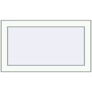 BASE REHAU EURO 60 740x430 mm RAL 9016 Traffic white two-sided BASE REHAU EURO 60 740x430 mm RAL 9016 Traffic white two-sided