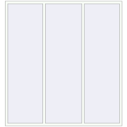 ENERGY-SAVING REHAU SYNEGO MD 2250x2400 mm RAL 9016 Traffic white two-sided ENERGY-SAVING REHAU SYNEGO MD 2250x2400 mm RAL 9016 Traffic white two-sided