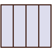 BASE REHAU EURO 60 2500x2130 mm BLACK_CHERRY two-sided BASE REHAU EURO 60 2500x2130 mm BLACK_CHERRY two-sided