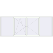 BASE REHAU EURO 60 3700x1400 mm RAL 9016 Traffic white two-sided BASE REHAU EURO 60 3700x1400 mm RAL 9016 Traffic white two-sided