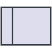 BASE REHAU EURO 60 1700x1300 mm ANTHRACITE_GREY_STRUKTURAL two-sided