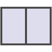 REHAU ARTEVO 1600x1200 mm BASALT_GREY two-sided REHAU ARTEVO 1600x1200 mm BASALT_GREY two-sided