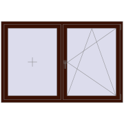 BASE REHAU EURO 60 1800x1200 mm BLACK_CHERRY two-sided BASE REHAU EURO 60 1800x1200 mm BLACK_CHERRY two-sided