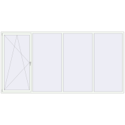 ALU LIGHT A 4000x2000 mm RAL 9016 Traffic white two-sided ALU LIGHT A 4000x2000 mm RAL 9016 Traffic white two-sided