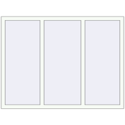 ALU STANDARD 72 1600x1200 mm RAL 9016 Traffic white two-sided ALU STANDARD 72 1600x1200 mm RAL 9016 Traffic white two-sided