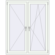 OPTIMUM REHAU EURO 70 1200x1500 mm ANTHRACITE_GREY_STRUKTURAL external OPTIMUM REHAU EURO 70 1200x1500 mm ANTHRACITE_GREY_STRUKTURAL external