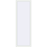 BASE REHAU EURO 60 800x2290 mm RAL 9016 Traffic white two-sided