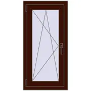 REHAU BRILLANT DESIGN 500x1000 mm BLACK_CHERRY two-sided