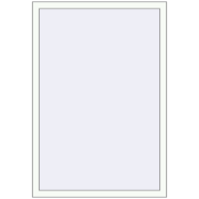 Ferestre 1000x1500 mm BASE REHAU EURO 60 RAL 9016 Traffic white two-sided