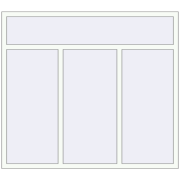 OPTIMUM REHAU EURO 70 1800x1600 mm RAL 9016 Traffic white two-sided OPTIMUM REHAU EURO 70 1800x1600 mm RAL 9016 Traffic white two-sided