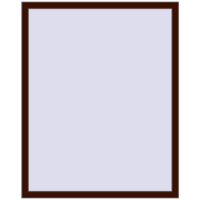 OPTIMUM REHAU EURO 70 1200x1500 mm BLACK_CHERRY two-sided
