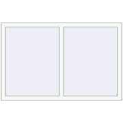 Ferestre 1400x900 mm REHAU BRILLANT DESIGN RAL 9016 Traffic white two-sided